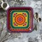 8 Ct. Fiesta Party Square Paper Dessert Plates 7" Colorful Disposable Tableware
